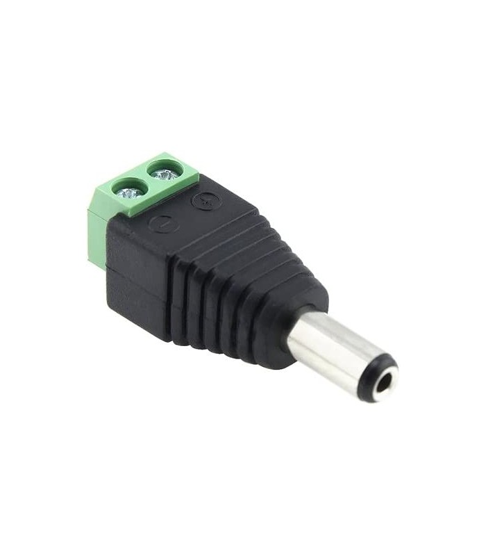 BORNERAS ACCESSPRO MACHO JACK CONECTOR 5.5MM 12VDC