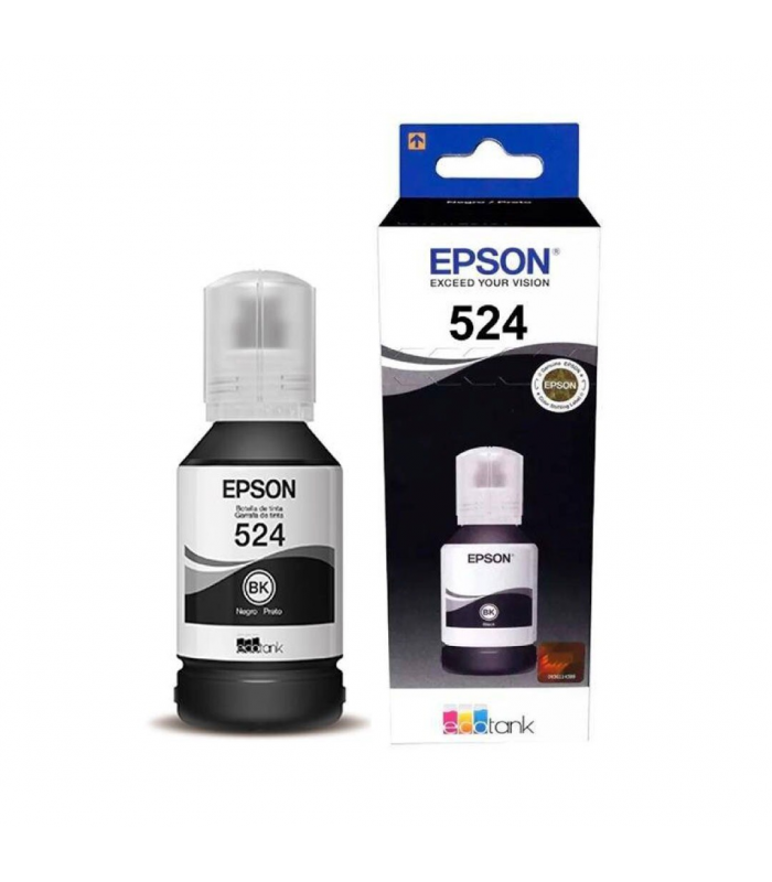 BOTELLA EPSON BK T524 T524120-AL L6490/L6580/L15150/L15160 PIGMENT 127ML 7500 PAG