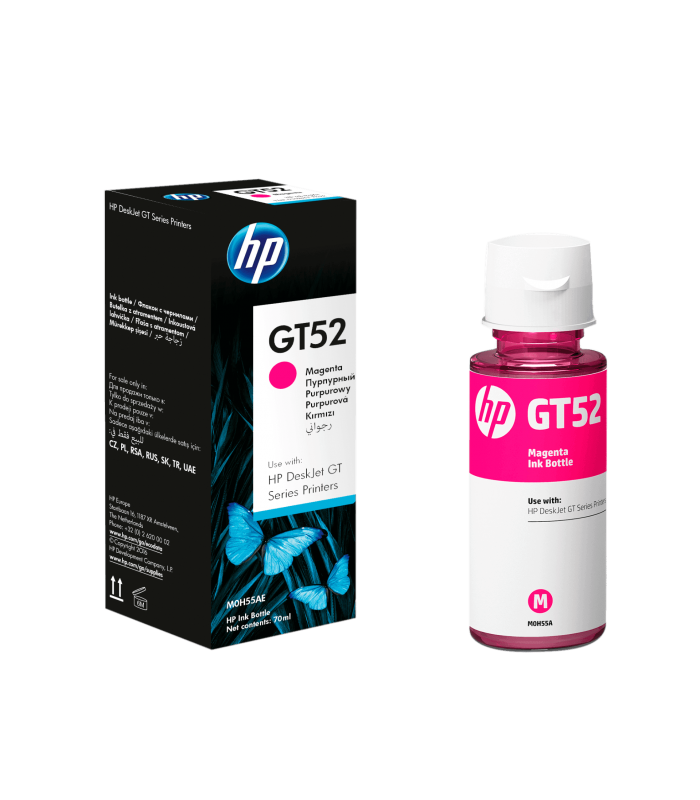 BOTELLA HPINC GT52 M0H55AL MG HP Smart 500 519 530 533 HP Deskjet 5810 5820 HP Ink 418 419 455 457/ 70ml 8000 PAG. 