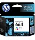 CARTUCHO HP 664 COLOR DESKJET 1115/2134/2135/2675/3635/3775/3785/3787/3789/3835/ F6V28AL 100 PAG