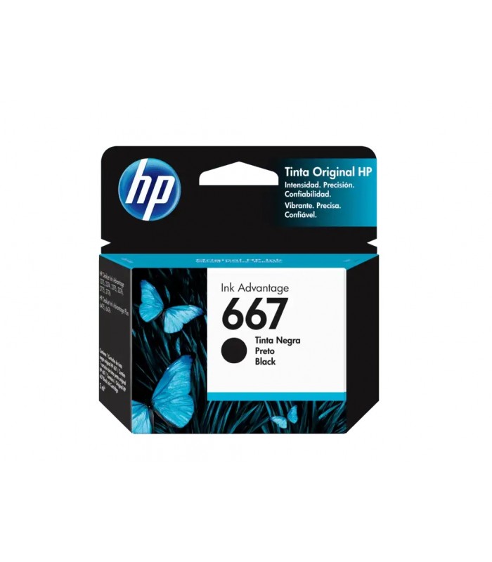 CARTUCHO HP 667 NEGRO DESKJET 1275/2374/2375/2376/2775/2776/6475/6476 3YM79AL 120 PAG