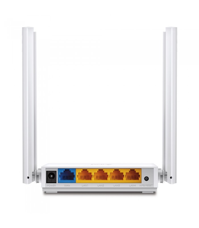 ROUTER TP-LINK ARCHER C24 AC750/DUAL BAND 2.4&5GHz/300MPPS+433MBPS/4ANTENAS/IPTV-TV 4K/4-PTOS/MR/MAP/MR