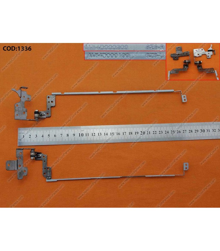 BISAGRAS HP 250 255 256 G3 /15-G 15-H 15-R 15-T 15-Z 15Z-G 15T-R SERIES R/L 749655-001