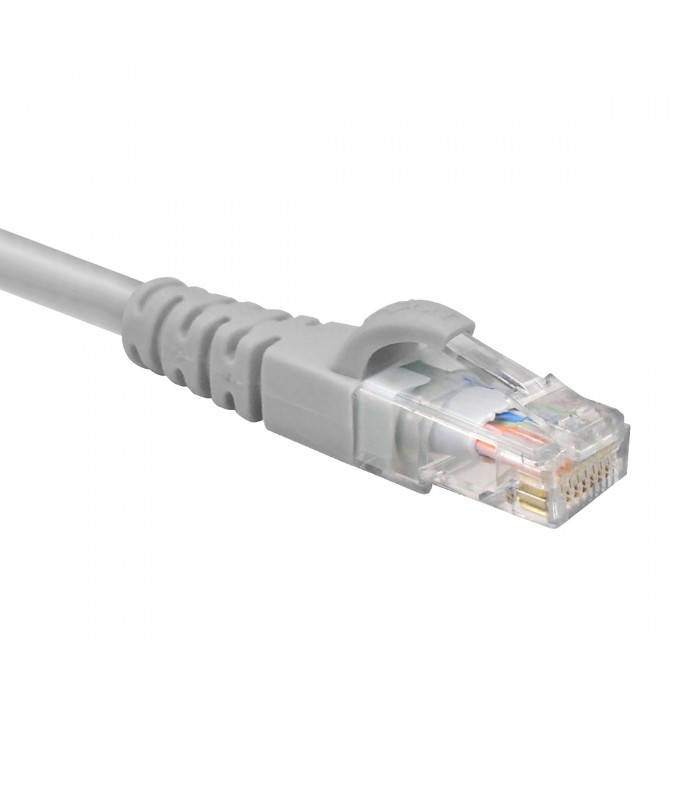 PATCH CORD NEXXT U/UTP RJ45 CAT6 10FT/GR 3.05m GRIS 1.000Mbps/1Gbps 250MHz 4P 24AWG CM / AB361NXT23
