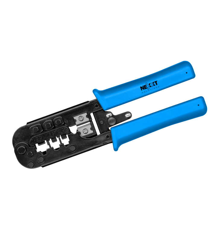 REMACHADORA NEXXT PRO-3S /8P8C/RJ45, 6P6C/RJ12, 6P4C/RJ11, 6P2C, 4P4C, 4P2C/ MODULAR CRIMPING TOOL/PTKCTR3RTST3S