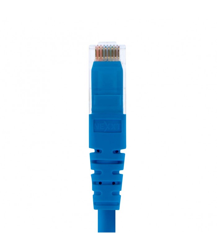PATCH CORD NEXXT U/UTP RJ45 CAT6 7FT/BL 2.31m AZUL 1.000Mbps/1Gbps 250MHz 4P 24AWG / CM/ AB361NXT13