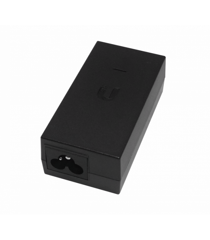 ADAPTADOR UBIQUITI POE 24V 0.5A (12W) POWER INJECTOR 100-240V~ US 50-60Hz GIGABIT LAN POE-24-12W-G