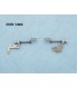 BISAGRAS HP MINI 1000 1010NR 1100 1104TU SERIES R/L 6055B0000904 6053B0447804 ORIG.