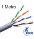 CABLE XTECH UTP CAT5E 4-PAIR GRIS 100Mbps 250Mhz 24AWG XTC-220