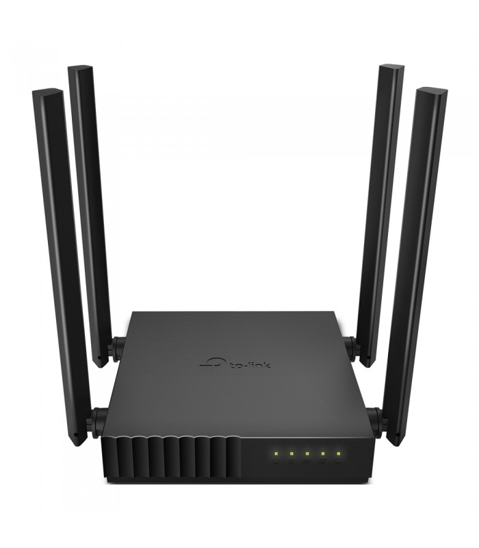 ROUTER TP-LINK ARCHER C50 AC1200/MU-MIMO 2.4&5GHz/300MPPS+867MBPS/4ANTENAS/IPTV-TV 4K/4-PTOS/MR/MAP/MEX