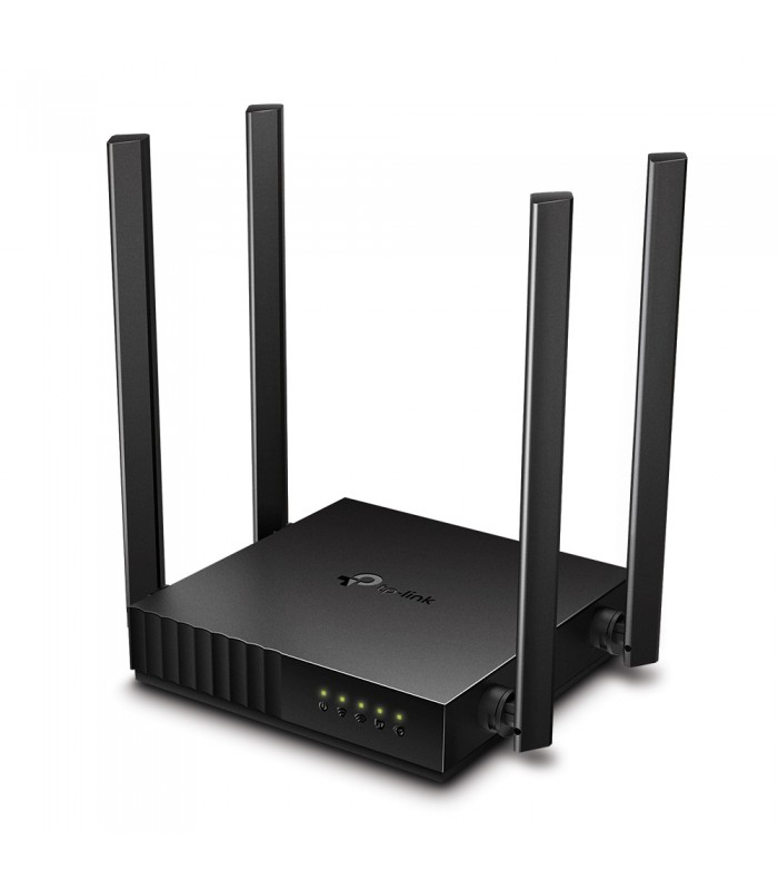 ROUTER TP-LINK ARCHER C50 AC1200/MU-MIMO 2.4&5GHz/300MPPS+867MBPS/4ANTENAS/IPTV-TV 4K/4-PTOS/MR/MAP/MEX