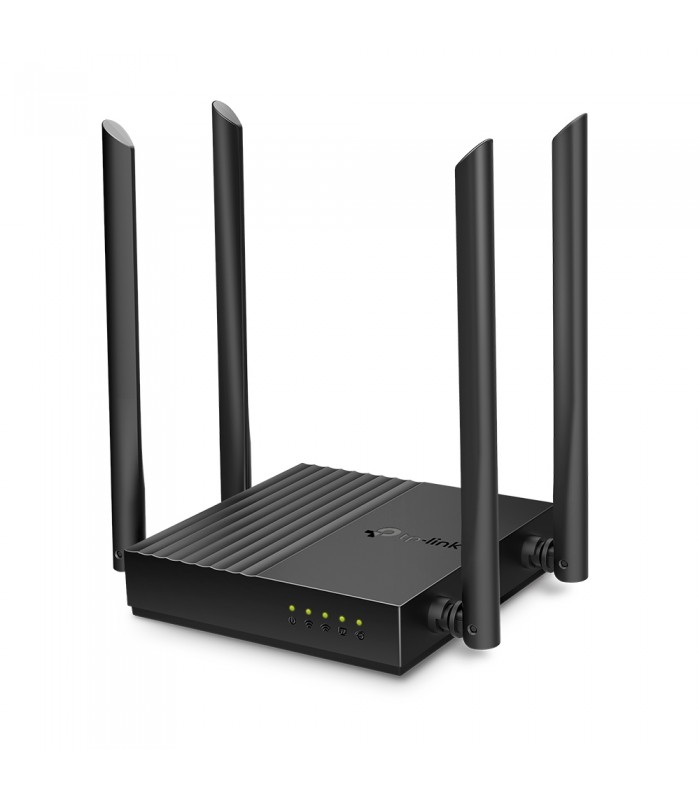 ROUTER TP-LINK ARCHER C64 V1 AC1200/MU-MIMO 2.4&5GHz/400MPPS+867MBPS/4ANTENAS/IPTV-IPV6/4-PTOS GIGABIT/MR/MAP