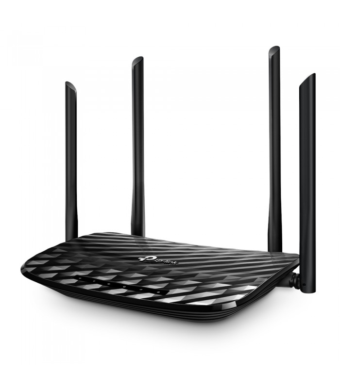 ROUTER TP-LINK ARCHER C6 AC1200/MU-MIMO 2.4&5GHz/400MPPS+867MBPS/4ANTENAS/IPTV-IPV6 WPS/4-PTOS GIGABIT/MR/MAP