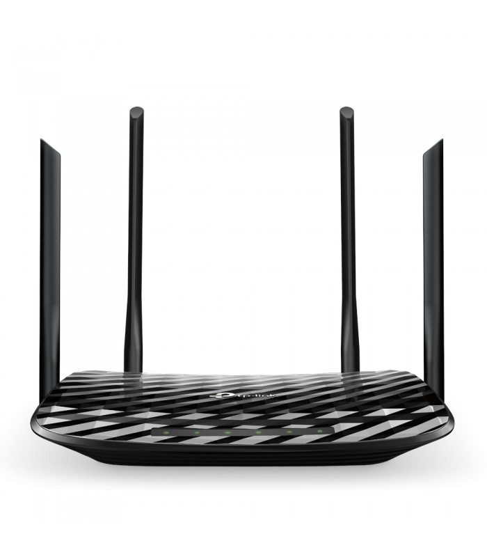 ROUTER TP-LINK ARCHER C6 AC1200/MU-MIMO 2.4&5GHz/400MPPS+867MBPS/4ANTENAS/IPTV-IPV6 WPS/4-PTOS GIGABIT/MR/MAP