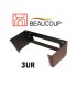 RACK BEAUCOUP I-1032 ABIERTO DE PARED 19PLG 3UR.