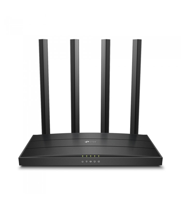 ROUTER TP-LINK ARCHER C80 AC1900/CPU 1.2GHz/MU-MIMO 2.4&5GHz/600+1300MBPS/4ANTENAS/Gigabit/IPTV-TV 4K/4-PTOS/MR/MAP