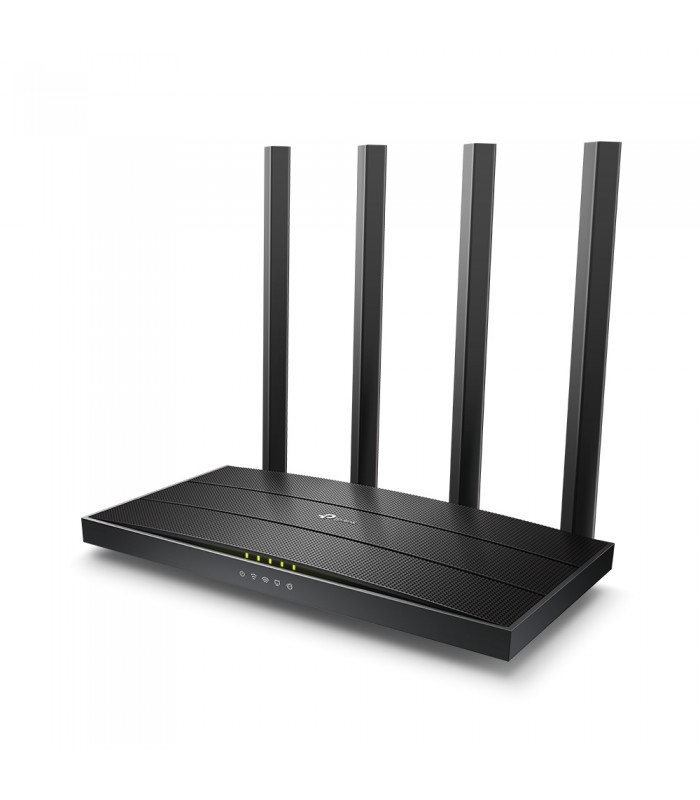 ROUTER TP-LINK ARCHER C80 AC1900/CPU 1.2GHz/MU-MIMO 2.4&5GHz/600+1300MBPS/4ANTENAS/Gigabit/IPTV-TV 4K/4-PTOS/MR/MAP
