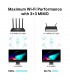 ROUTER TP-LINK ARCHER C80 AC1900/CPU 1.2GHz/MU-MIMO 2.4&5GHz/600+1300MBPS/4ANTENAS/Gigabit/IPTV-TV 4K/4-PTOS/MR/MAP
