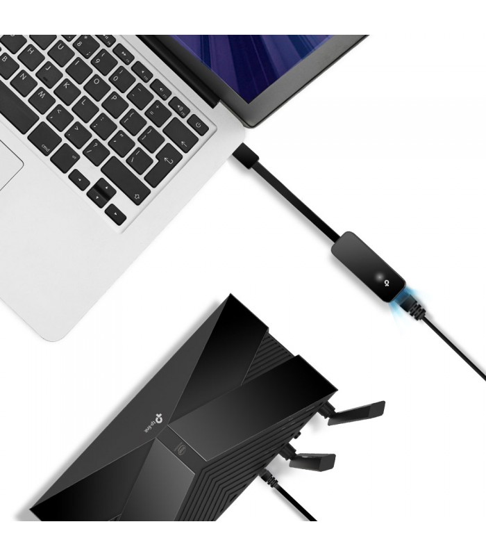 ADAPTADOR RED TP-LINK UE306 USB 3.0 A RJ45 GIGABIT X1 HEMBRA BK
