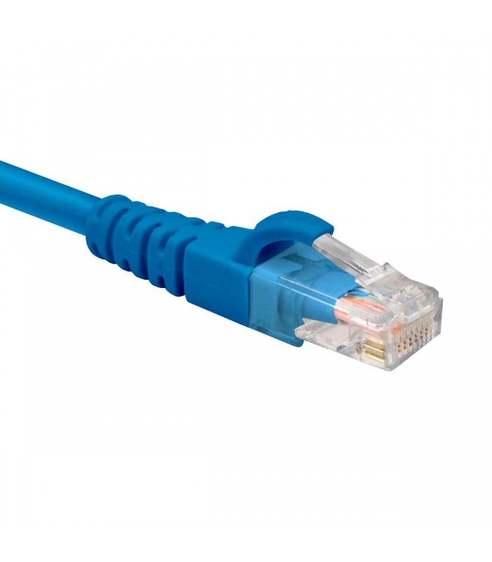 PATCH CORD NEXXT U/UTP RJ45 CAT6 1FT/BL 0.30CM BLUE 1000Mbps/1Gbps 250MHz 4P 24AWG /CM /PCGPCC6CM01BL AB361NXT35