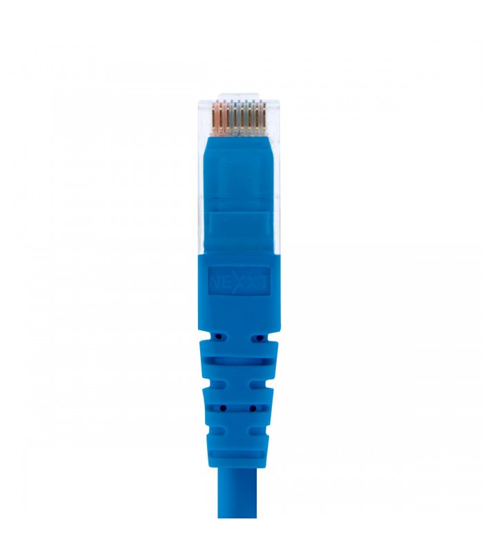 PATCH CORD NEXXT U/UTP RJ45 CAT6 1FT/BL 0.30CM BLUE 1000Mbps/1Gbps 250MHz 4P 24AWG /CM /PCGPCC6CM01BL AB361NXT35