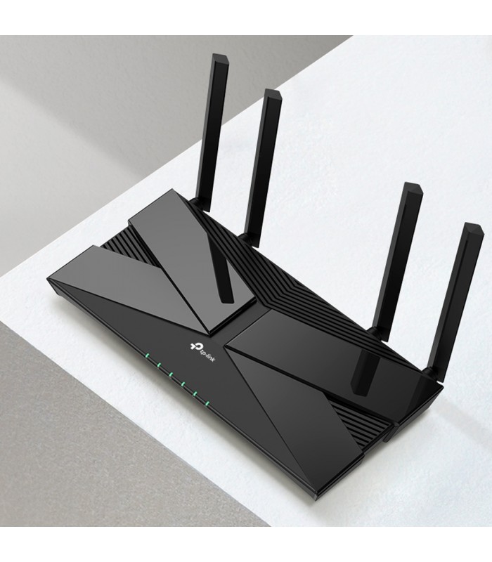 ROUTER TP-LINK ARCHER AX23 AX1800/WIFI 6/CPU DC/D.BAND 2.4-5GHz/574Mbps+1201Mbps/4ANT./IPTV-TV 4K/4-PTOS Gigabit/MR/MAP