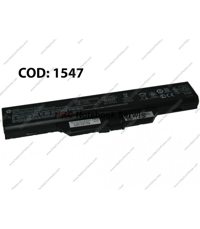 BATERIA HP 10.8V---47WH 6C/COMPAQ 550 610 615 6720S 6730S 6830S SERIES 451085-121 OEM