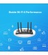 ROUTER TP-LINK ARCHER AX10 AX1500/WIFI6/Core 1.5GHz/D.BAND 2.4-5GHz/300Mbps+1201Mbps/4ANT./IPTV-TV 4K/4-PTOS Gigabit/C-Alexa