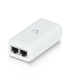 ADAPTADOR UBIQUITI POE 48V 0.32A (15W) POWER INJECTOR 100-240V~ US 50-60Hz GIGABIT LAN 802.3AF U-POE-AF WH