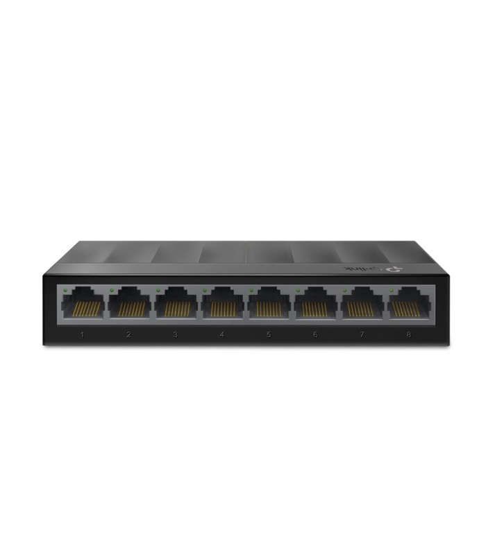 SWITCH TP-LINK LS1008G 8PORT RJ45 10/100/1000Mbps/GIGABIT/AUTO/PLUG-PLAY/ESCRITORIO