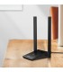 ADAPTADOR TP-LINK ARCHER T4U PLUS AC1300 USB-A INALÁMBRICO 2.4/5GHz 400-867Mbps/G-180°/MU-MIMO/USB 3.0/2ANT/5dBi ALTA GAIN/ BK