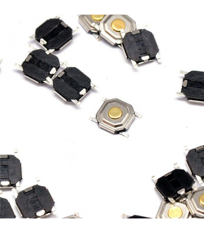 PULSADOR DE 4 PINES ON/OFF 4*4*1.5mm SMD4 / PCB GATEWAY MT6840