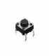 PULSADOR DE 4 PINES ON/OFF 6*6*4.3mm / PCB