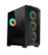 CASE GIGABYTE C301 GLASS V2/GB-C301G/POWER SW/USB 3.0X2/AUDIO/USB 3.1 Tipo-C x1/4 FAN ARGB/VIDRIO TEMPLADO/NO FUENTE/GA