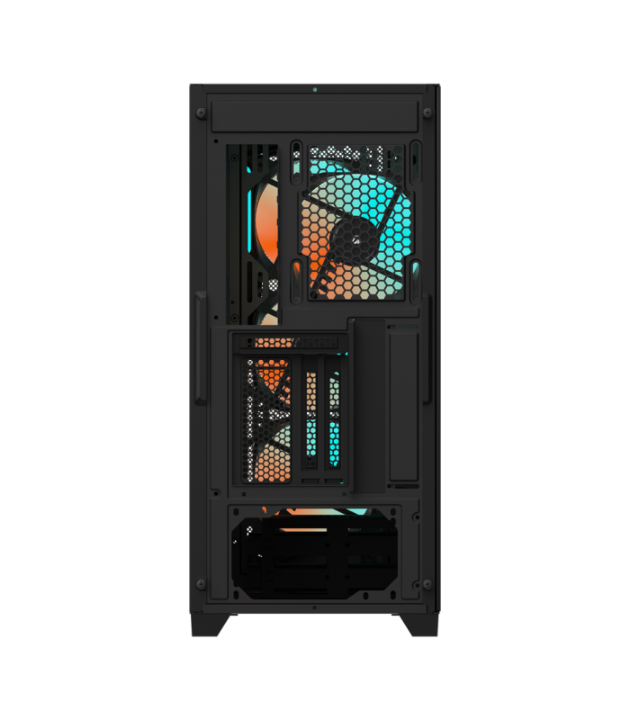 CASE GIGABYTE C301 GLASS V2/GB-C301G/POWER SW/USB 3.0X2/AUDIO/USB 3.1 Tipo-C x1/4 FAN ARGB/VIDRIO TEMPLADO/NO FUENTE/GA