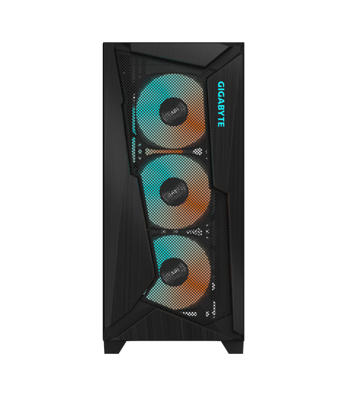 CASE GIGABYTE C301 GLASS V2/GB-C301G/POWER SW/USB 3.0X2/AUDIO/USB 3.1 Tipo-C x1/4 FAN ARGB/VIDRIO TEMPLADO/NO FUENTE/GA