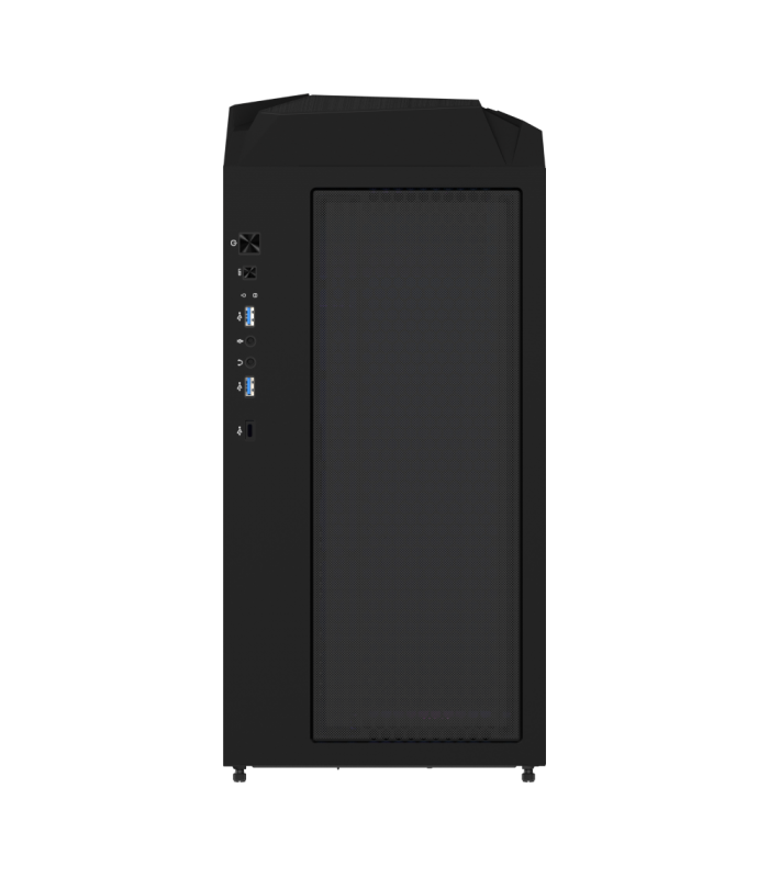 CASE GIGABYTE C301 GLASS V2/GB-C301G/POWER SW/USB 3.0X2/AUDIO/USB 3.1 Tipo-C x1/4 FAN ARGB/VIDRIO TEMPLADO/NO FUENTE/GA