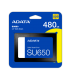 SSD ADATA ULTIMATE SU650 480GB 2.5"/7mm SATA III 6GB/S /3D NAND/ TW 280 / 520/450MB/s RW ASU650SS-480GT-R