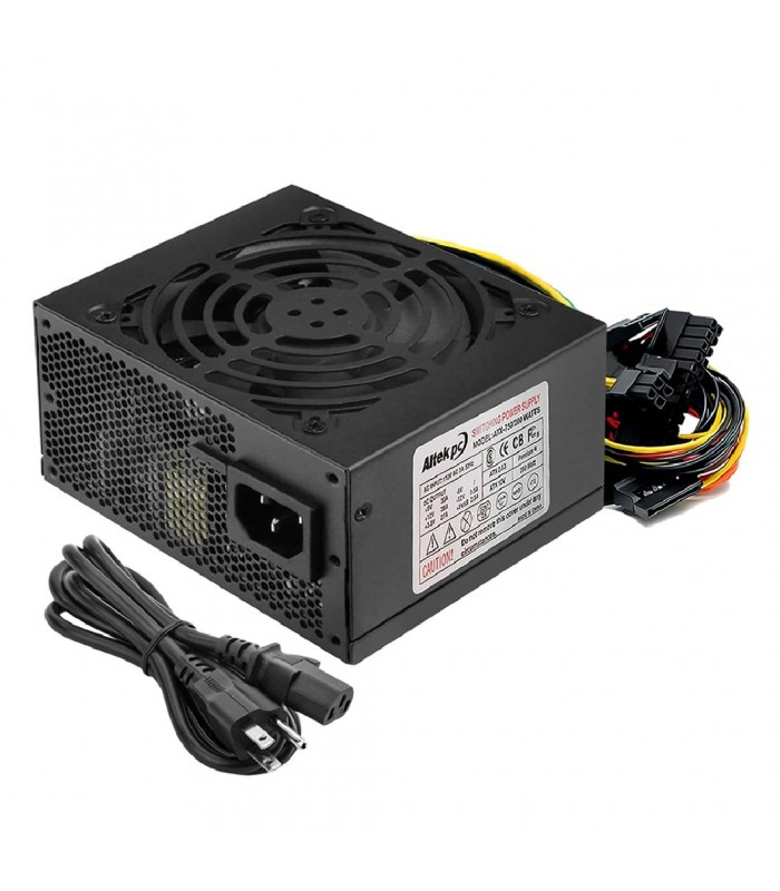 FUENTE DE PODER ALTEK ATX-875 875W ATX 20+4X1/EPS 4X1/SATAX3/MOLEX X2/ BK
