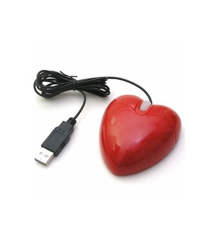 MOUSE GADGET OPT CORAZON USB ALAMBRICO