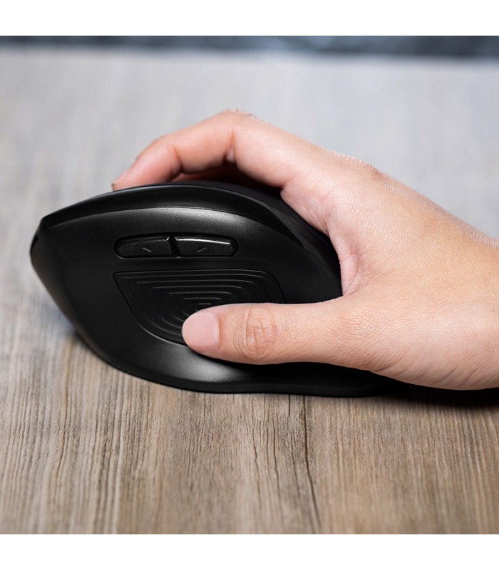 MOUSE KLIP XTREME KMW-390 INALÁMBRICO ERGONOMICO VERTICAL 2.4 GHZ NEGRO