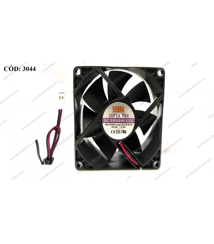 VENTILADOR 3" COMPU 2PIN DC 12V 0.14A