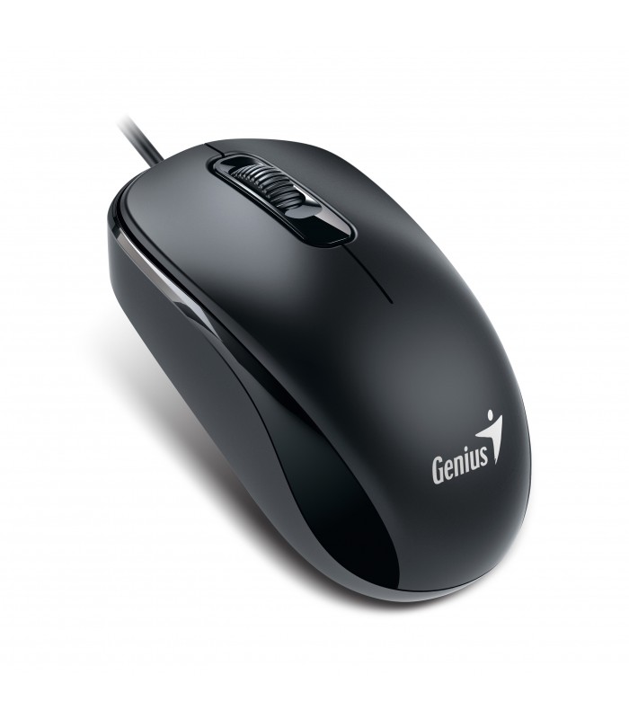 MOUSE GENIUS DX-110 G5 USB-A ALAMBRICO/NEGRO CALMA/OPTICO/3BOTONES/1200DPI/ 1.5M PC