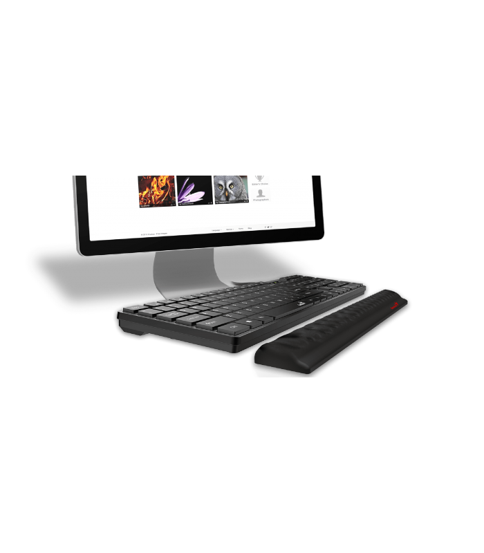 TECLADO GENIUS SLIMSTAR 126 NEGRO MULTIMEDIA USB ESPAÑOL PC