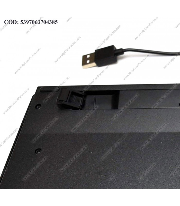 TECLADO DELL KB216-BK-LTN USB-A ALAMBRICO PC NEGRO ES LATINO 580-ADRC ORIG.