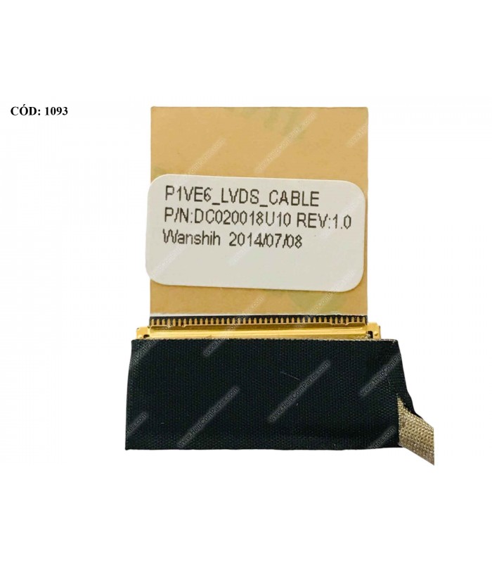 FLEX LCD ACER ASPIRE ONE 11.6" AO 722 SERIES DC020018U10 40PIN ORIG.