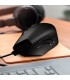 MOUSE KLIP XTREME KMO-505 KREST ERGONOMICO VERTICAL 6BOTONES USB ALAMBRICO PC NEGRO