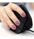 MOUSE KLIP XTREME KMO-506 KROWN ERGONOMICO VERTICAL 6BOTONES USB ALAMBRICO PC NEGRO