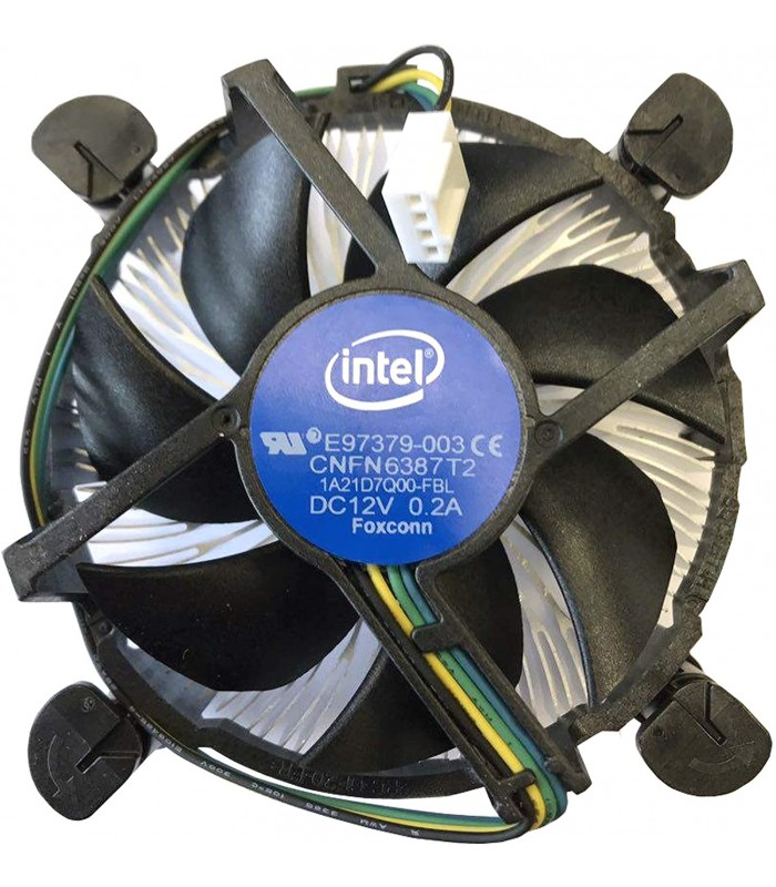 DISIPADOR AIR INTEL DC/i3/i5/i7 3.5" Socket LGA1150 LGA1151 LGA1155 LGA1156 4-PIN
