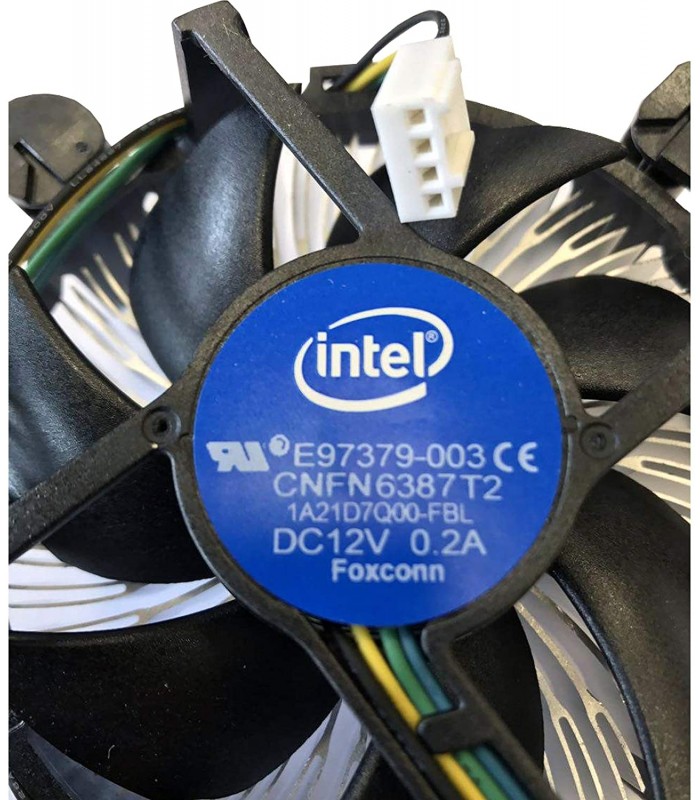 DISIPADOR AIR INTEL DC/i3/i5/i7 3.5" Socket LGA1150 LGA1151 LGA1155 LGA1156 4-PIN